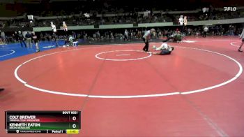 80 lbs Quarterfinal - Colt Brewer, Virginia Team Predator vs Kenneth Eaton, Bruin Brawlers