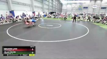 285 lbs Placement Matches (16 Team) - Benjamin Land, Indiana Gold vs Milan Colvin, Kansas Blue