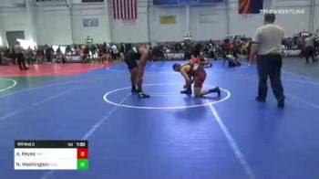 190 lbs Rr Rnd 3 - Adrien Reyes, The Club vs Nehemiah Washington, Federal Way Spartans