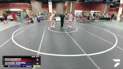 132 lbs Semifinal - Zayn Navarrete, NB Elite Wrestling Club vs Nathaniel Burchfiel, Apex Grappling Academy