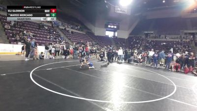 49 lbs Quarters - Eli Glennon, Montana vs Mateo Mercado, Duran Wrestling Club