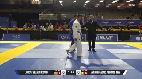 Anthony Gabriel Andrade Silva vs Joseph William DeCaro 2026 Pan Jiu Jitsu IBJJF Championship