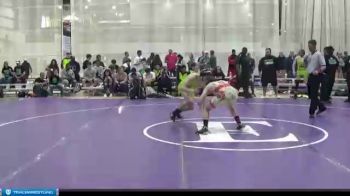 132 lbs Round 2 (4 Team) - Gavin Mills, HEAVY HITTING HAMMERS vs Trey Story, BANDYS HIGH SCHOOL