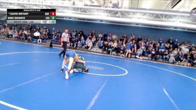 106 lbs Round 4 - Gavin Bryant, North Platte vs Erik Swartz, Lincoln Southwest