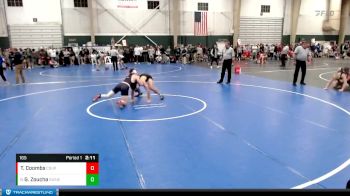 165 lbs Champ. Round 3 - Gavin Zoucha, Wayne State vs Tytus Coombs, Colorado State University - Pueblo