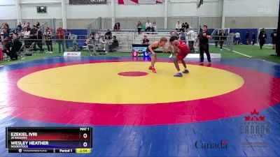 51kg Round 3 - Ezekiel Ivri, Jr Badgers vs Wesley Heather, Woodstock