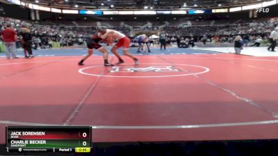 175 lbs Cons. Round 4 - Charlie Becker, Sandpoint vs Jack Sorensen, Boise