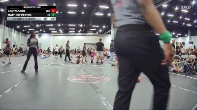 76 lbs Round 2 (8 Team) - Cadyn Jones, Team Mat Clash vs Matthew Peyton, Level Up Wrestling