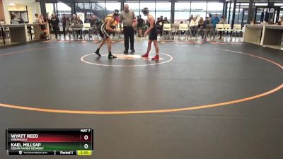 JV-13 lbs Round 5 - Kael Millsap, Cedar Rapids Kennedy vs Wyatt Reed, Urbandale