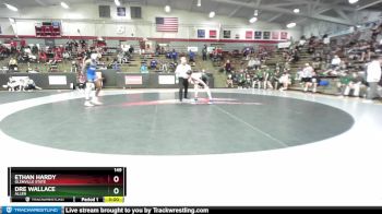 149 lbs Champ. Round 1 - Ethan Hardy, Glenville State vs Dre Wallace, Allen