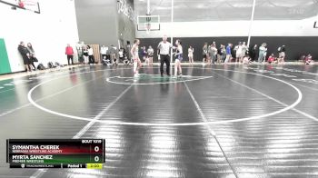 115 lbs Champ. Round 1 - Myrta Sanchez, Premier Wrestling vs Symantha Cherek, Nebraska Wrestling Academy