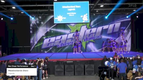 Meadowlands Starz - Legends [2024 Rec Cheer Performance Day 1] 2024 Hershey Open Nationals