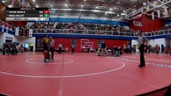 106 lbs Champ. Round 1 - Chase Mikels, Portage vs Vince McCoy, South Bend Riley