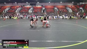 140 lbs Quarterfinal - Jacob Lootans Jr., Crass Trained vs Preston Hammond, Midwest RTC