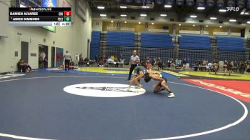 141 lbs Quarterfinal - Aiden Simmons, Cal Poly vs Damien Alvarez, California Baptist