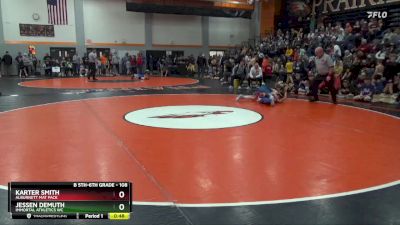 108 lbs Round 1 - Jessen Demuth, Immortal Athletics WC vs Karter Smith, Alburnett Mat Pack