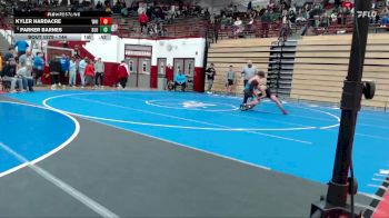 144 lbs Cons. Round 3 - Parker Barnes, Bluffton vs Kyler Hardacre, Whiteland