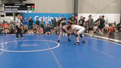 109 lbs Rr Rnd 2 - Brayden Abrams, Gold Medal WC - BHS vs Dominic Ishuin, Outsiders Wrestling Club - BHS