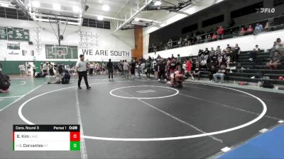 215 lbs Cons. Round 3 - Ignacio Cervantes, North Torrance vs Brandon Kim, Lakewood