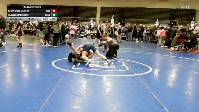 116 lbs Rr Rnd 4 - Brayden Clark, All I See Is Gold Academy - MSC vs Isaac Spencer, Maine Hammahs - MSC