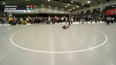 144 lbs Cons. Sub-rd Of 16 - Luke Gardner, Minnesota vs Tristan Gauvin, Bear Cave Wrestling Club