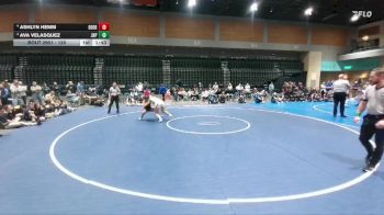 120 lbs 5th Place Match - Ava Velasquez, Pitman vs Ashlyn Hemm, Del Oro