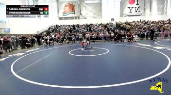 44 lbs Cons. Semi - Owen Morehouse, Firehouse Brawlers Wrestling vs Corben Giberson, Portville Youth Wrestling Club