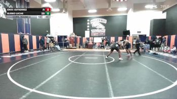 215 lbs Cons. Round 3 - Enoc Gutierrez, Paloma Valley vs Eliseo Lucas, South El Monte