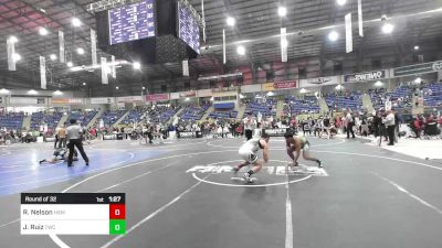 157 lbs Round Of 32 - Robert Nelson, Hammers WC vs Jaeden Ruiz, Twc Warhogs