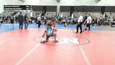 147-H lbs Consi Of 16 #1 - Mathias Gonzalez, Somerville vs Christian Pellegrini, Wall