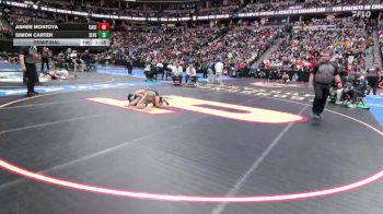 106-4A Semifinal - Asher Montoya, Canon City vs Simon Carter, Severance