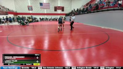 190 lbs Cons. Semi - Missael Hernandez, Arlington Bowie vs Lance Tyler, Weatherford