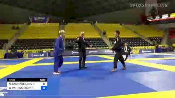 NICOLAS ANDRADE LOBO vs DEVIN PATRICK RILEY 2022 World Jiu-Jitsu IBJJF Championship