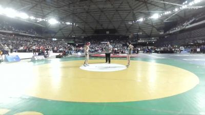 Girls 3A 105 lbs Quarterfinal - Adrielle Sabala, Sageview (Girls) vs Johanna Gregg, Kelso (Girls)