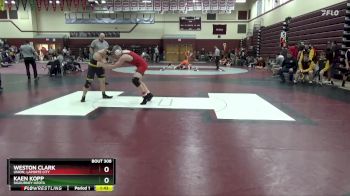 JV-33 lbs Semifinal - Weston Clark, Union, LaPorte City vs Kaen Kopp, Sigourney-Keota