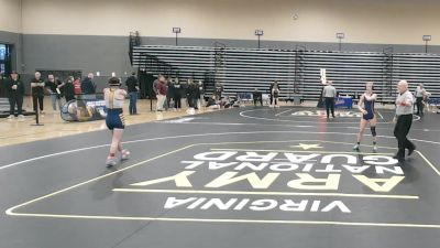 100 lbs Semifinal - Alliya Walker, Grayson County vs Gabrielle Garvey, West Springfield