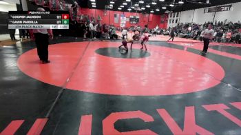 126 lbs 5th Place Match - Cooper Jackson, TUTTLE (OK) vs Gavin Pardilla, Wilmette (LOYOLA)