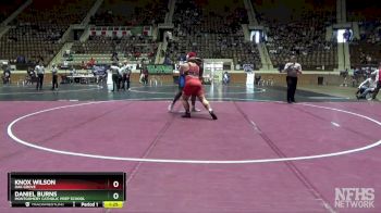 1A-4A 285 3rd Place Match - Daniel Burns, Montgomery Catholic Prep School vs Knox Wilson, Oak Grove