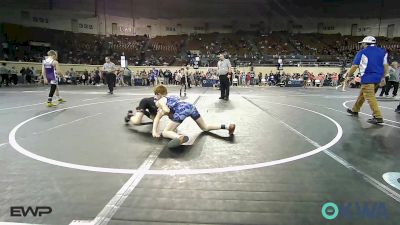 85 lbs Consolation - Aaron Delgado, F-5 Grappling vs Wyatt Austin, Sperry Wrestling Club