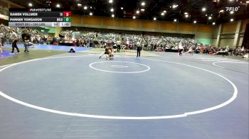 150 lbs Round Of 64 - Damen Vollmer, Temecula Valley vs Parker Yorgason, West Field