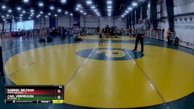 56 lbs Rd# 9- 2:15pm Saturday Final Pool - Gabriel Beltran, Maryland GOLD vs Cael Vermeulen, PA Silver