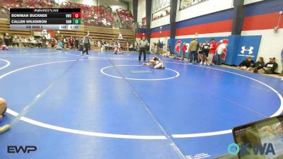 76 lbs Rr Rnd 2 - Bowman Buckner, Berryhill Wrestling Club vs Callen Wilkinson, Raw Wrestling Club