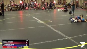 84 lbs Round 2 (10 Team) - Ciara Cullen, Elite NJ Blue vs Josie Ratcliffe, MGW-Power Punch