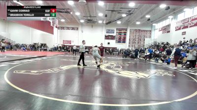 175 lbs Round Of 16 - Gavin Corrao, Killingly vs Brandon Torillo, Windham
