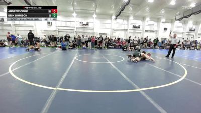 V-155 lbs Round Robin 3 - Andrew Cook, MI vs Erik Johnson, IN