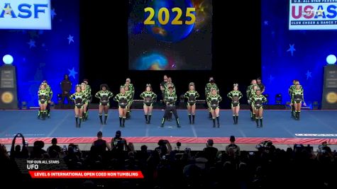 Top Gun All Stars - UFO [2025 L6 International Open Coed Non Tumbling Semis] 2025 The Cheerleading Worlds