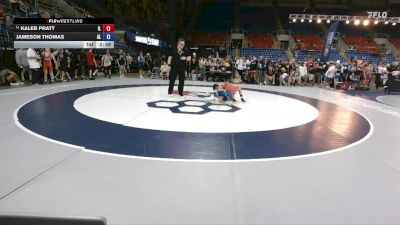 113 lbs Champ. Rd Of 16 - Kaleb Pratt, IL vs Jameson Thomas, AL