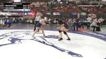 G - 140 lbs Champ. Round 2 - Kellyn Nelson, Polson (Girls) vs Lexi Harms, Custer Co. (Miles City) (Girls)