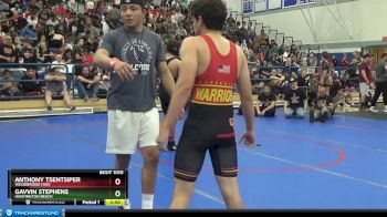 138 lbs Champ. Round 1 - Gavvin Stephens, Huntington Beach vs Anthony Tsentsiper, Woodbridge High