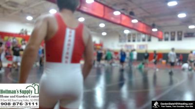 High School - 174 lbs Consolation Round 2 - James Bermingham, South Plainfield vs Dom Volek, Ocean Twp
